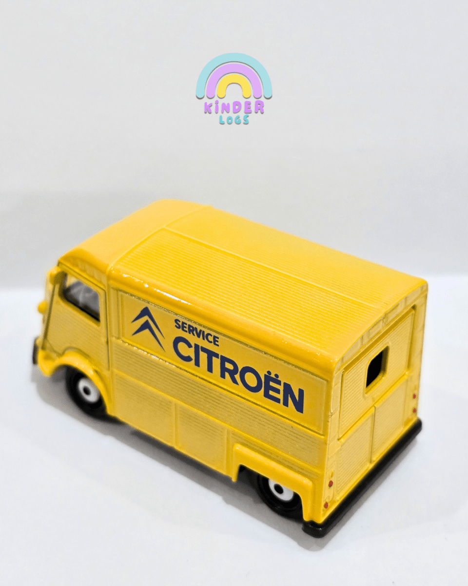 Majorette Citroen HY - Yellow (Uncarded) - Kinder Logs