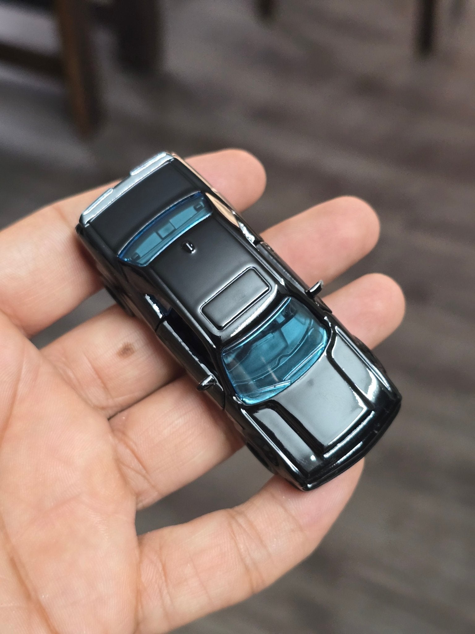 Majorette Dodge Challenger SRT Demon Black Edition (Uncarded) - Kinder Logs