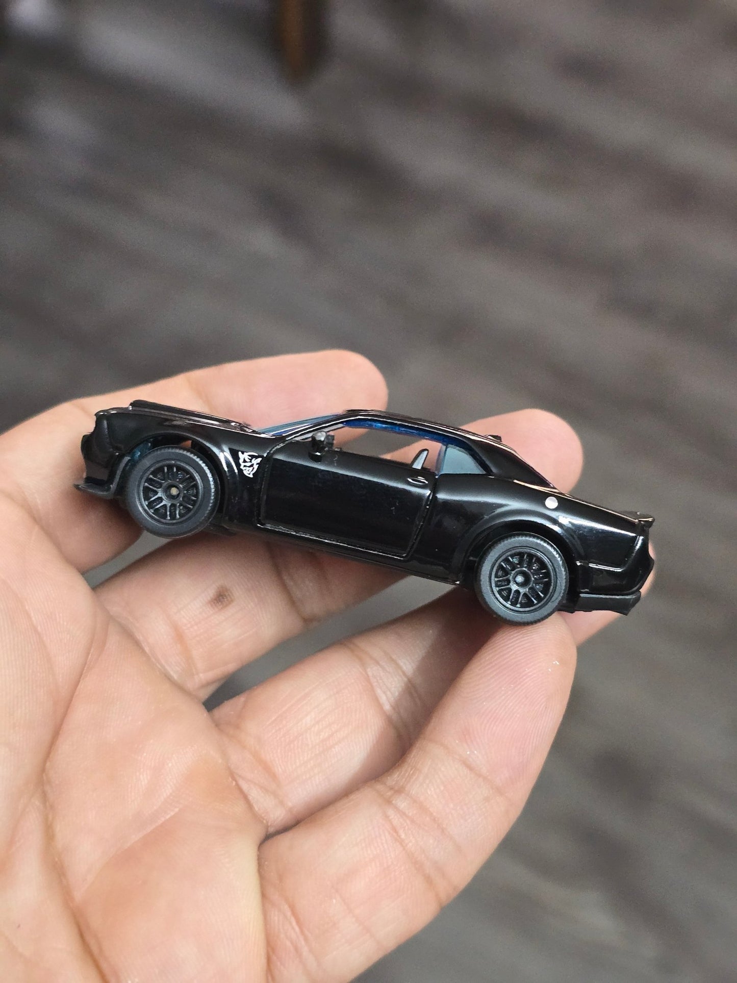 Majorette Dodge Challenger SRT Demon Black Edition (Uncarded) - Kinder Logs