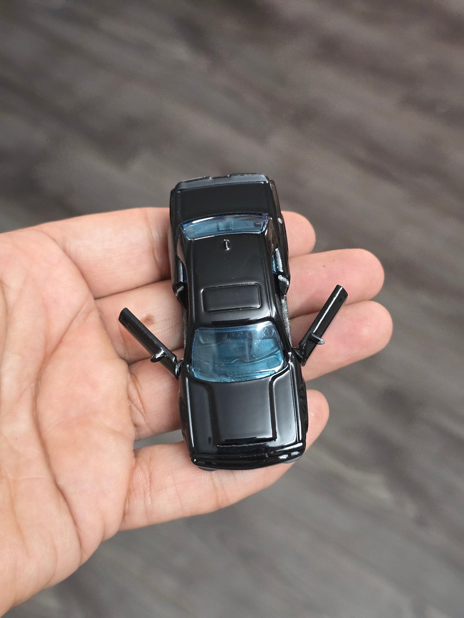 Majorette Dodge Challenger SRT Demon Black Edition (Uncarded) - Kinder Logs