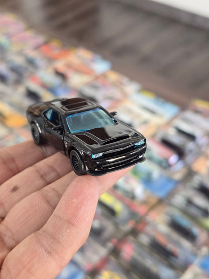 Majorette Dodge Challenger SRT Demon Black Edition (Uncarded) - Kinder Logs