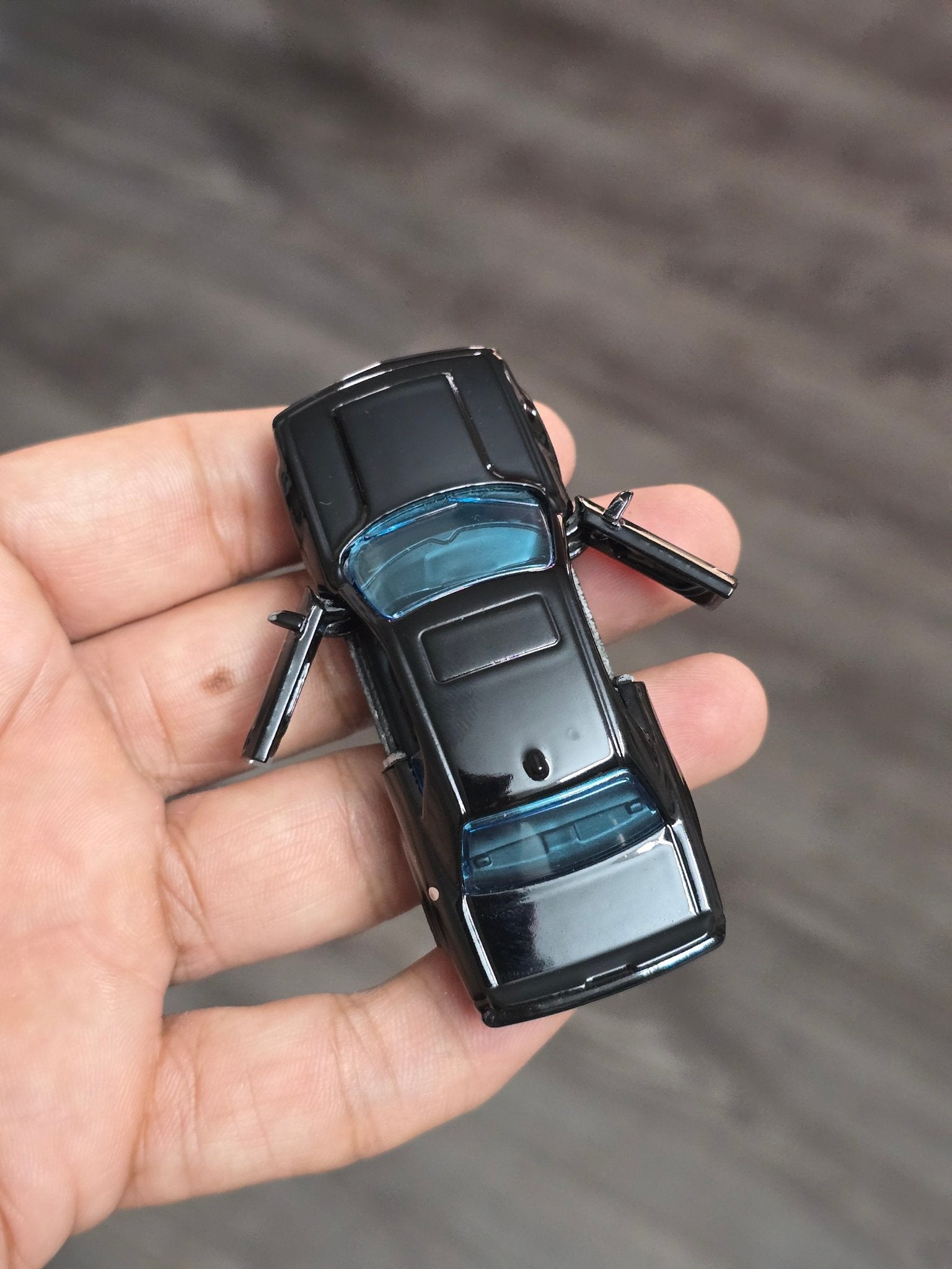 Majorette Dodge Challenger SRT Demon Black Edition (Uncarded) - Kinder Logs