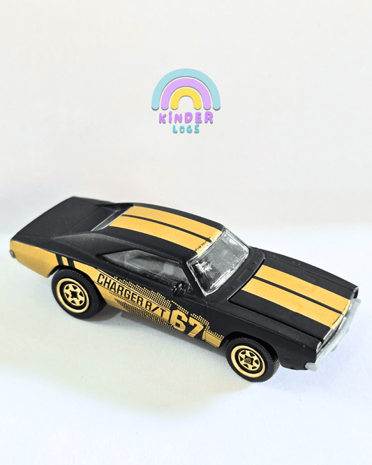 Majorette Dodge Charger RT - Black - Gold (Used Car) - Kinder Logs