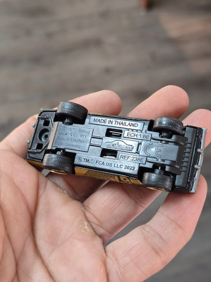 Majorette Dodge Charger RT - Black With Gold (Uncarded - New) - Kinder Logs