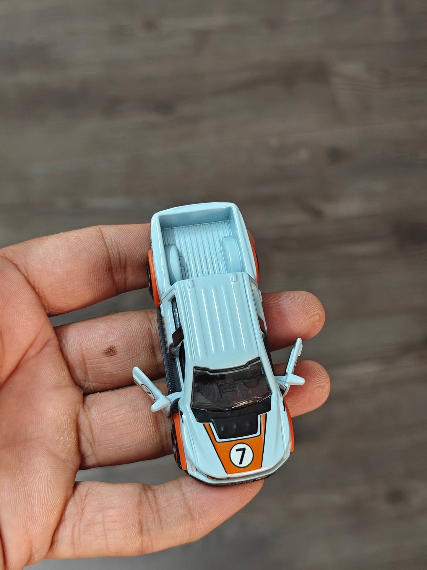 Majorette Ford F - 150 Raptor - Light Blue (Uncarded - New) - Kinder Logs