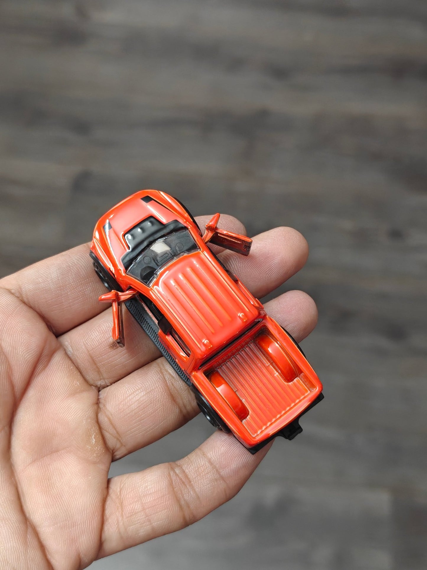 Majorette Ford F - 150 Raptor - Orange (Uncarded - New) - Kinder Logs
