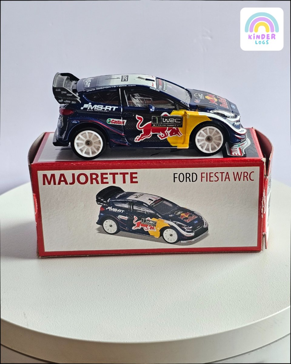 Majorette Ford Fiesta WRC Car (Uncarded) - Kinder Logs