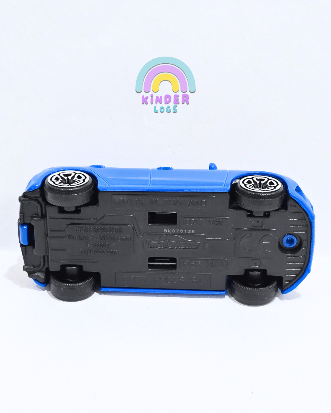 Majorette Ford Focus ST - Blue (Uncarded - New) - Kinder Logs