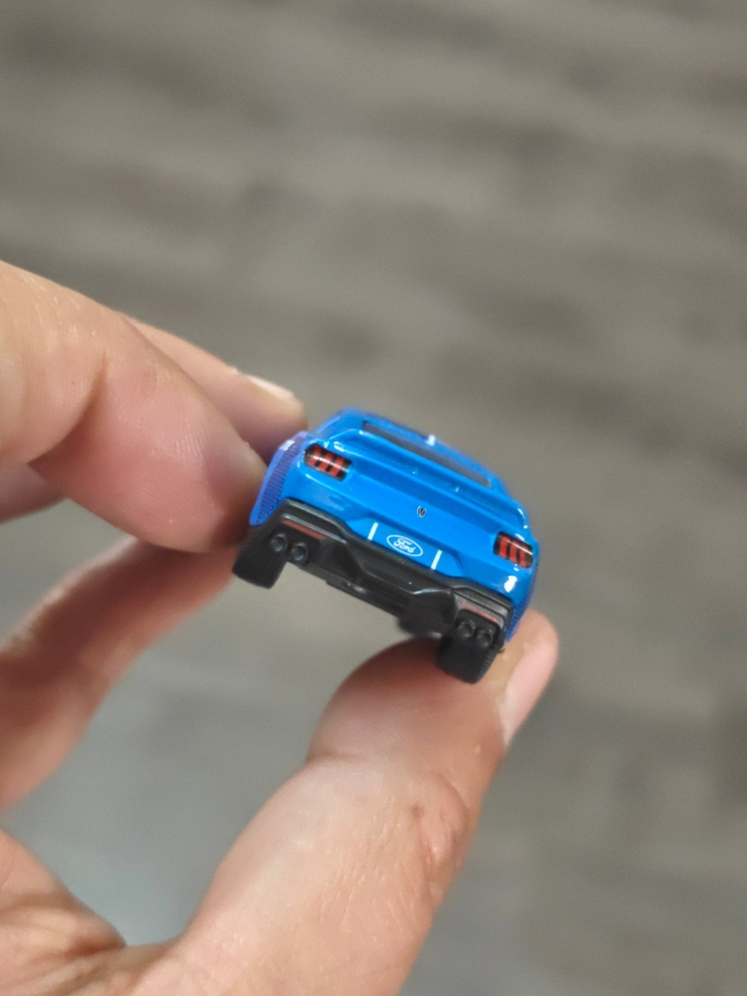 Majorette Ford Mustang Dark Horse - Blue (Uncarded - New) - Kinder Logs