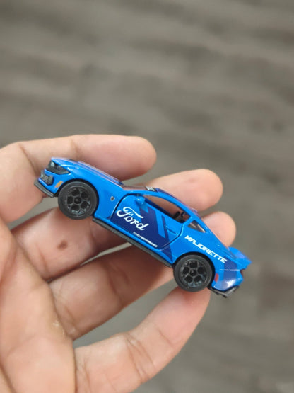 Majorette Ford Mustang Dark Horse - Blue (Uncarded - New) - Kinder Logs