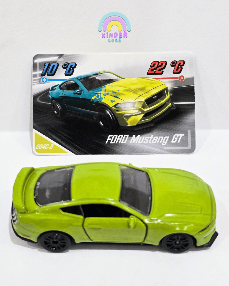 Majorette Ford Mustang GT Color Shifter (Uncarded) - Kinder Logs