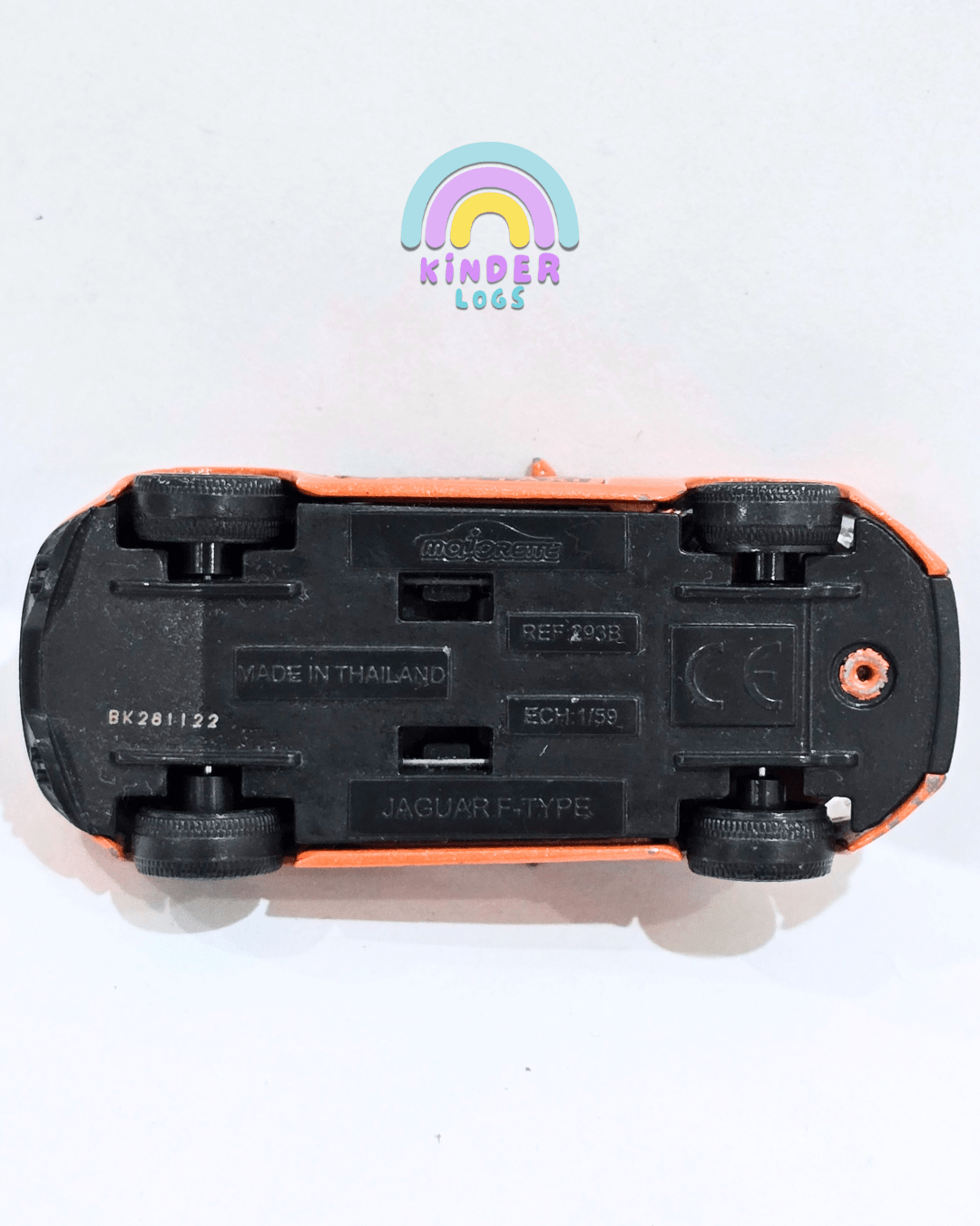 Majorette Jaguar F - Type R - Orange (Used Car) - Kinder Logs