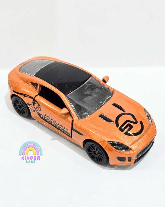 Majorette Jaguar F - Type R Race Taxi (Uncarded) - Kinder Logs