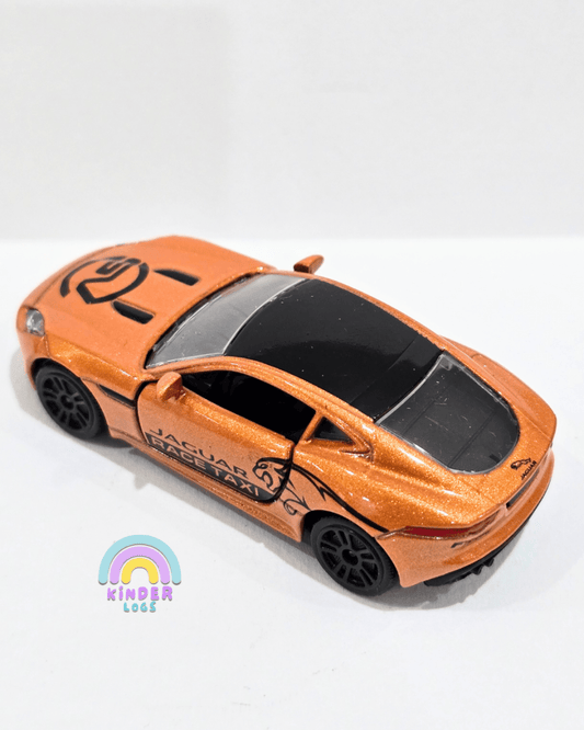 Majorette Jaguar F - Type R Race Taxi (Uncarded) - Kinder Logs