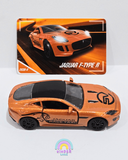Majorette Jaguar F - Type R Race Taxi (Uncarded) - Kinder Logs