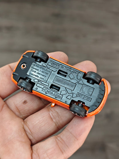 Majorette JDM Honda S2000 - Orange (Uncarded - New) - Kinder Logs