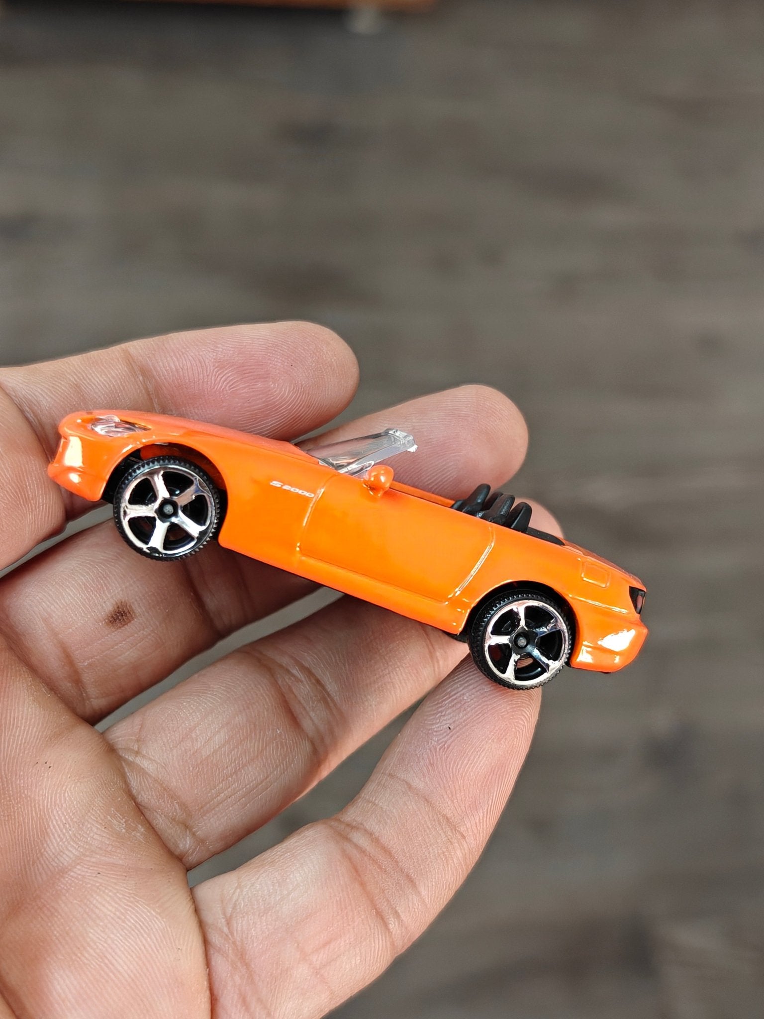 Majorette JDM Honda S2000 - Orange (Uncarded - New) - Kinder Logs