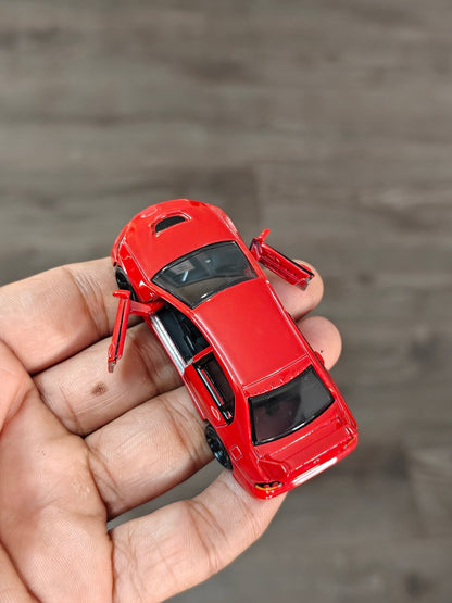 Majorette JDM Mitsubishi Lancer Evolution 9 - Red (Uncarded - New) - Kinder Logs