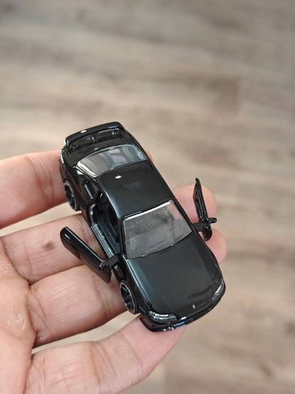 Majorette JDM Nissan Silvia S15 Spec R Aero - Black (Uncarded - New) - Kinder Logs