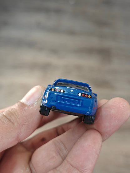 Majorette JDM Toyota Supra JZA80 - Blue (Uncarded - New) - Kinder Logs
