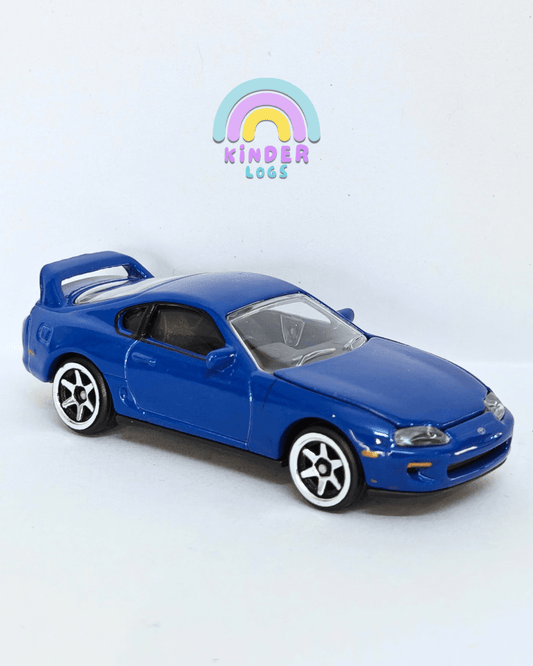 Majorette JDM Toyota Supra JZA80 - Blue (Uncarded - New) - Kinder Logs