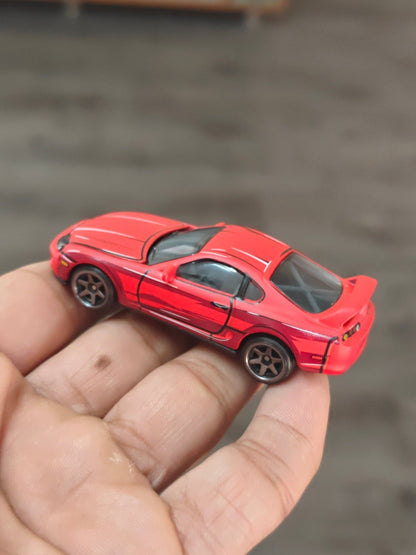 Majorette JDM Toyota Supra JZA80 - Red (Pre - Owned) - Kinder Logs