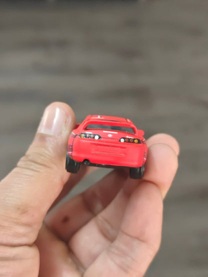 Majorette JDM Toyota Supra JZA80 - Red (Pre - Owned) - Kinder Logs