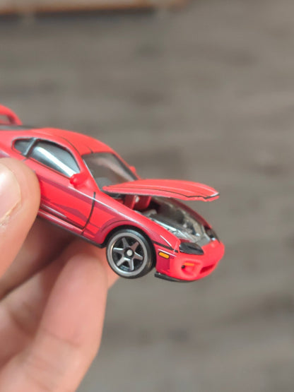 Majorette JDM Toyota Supra JZA80 - Red (Pre - Owned) - Kinder Logs