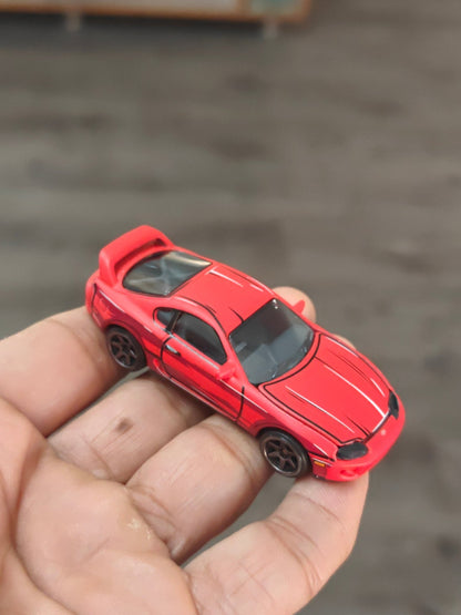Majorette JDM Toyota Supra JZA80 - Red (Pre - Owned) - Kinder Logs