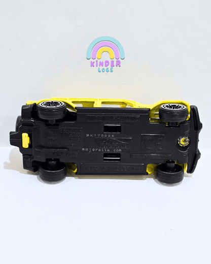 Majorette Jeep Wrangler 4xe - Yellow (Uncarded - New) - Kinder Logs