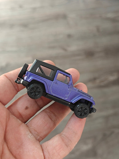 Majorette Jeep Wrangler Rubicon - Purple (Uncarded - New) - Kinder Logs