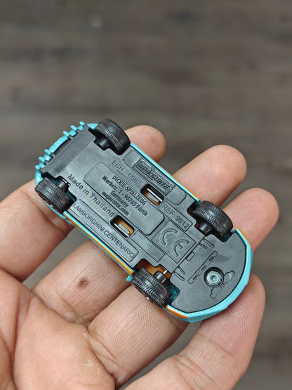 Majorette Lamborghini Centenario - Turquoise (Uncarded - New) - Kinder Logs