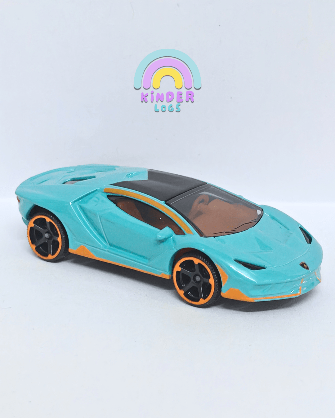 Majorette Lamborghini Centenario - Turquoise (Uncarded - New) - Kinder Logs