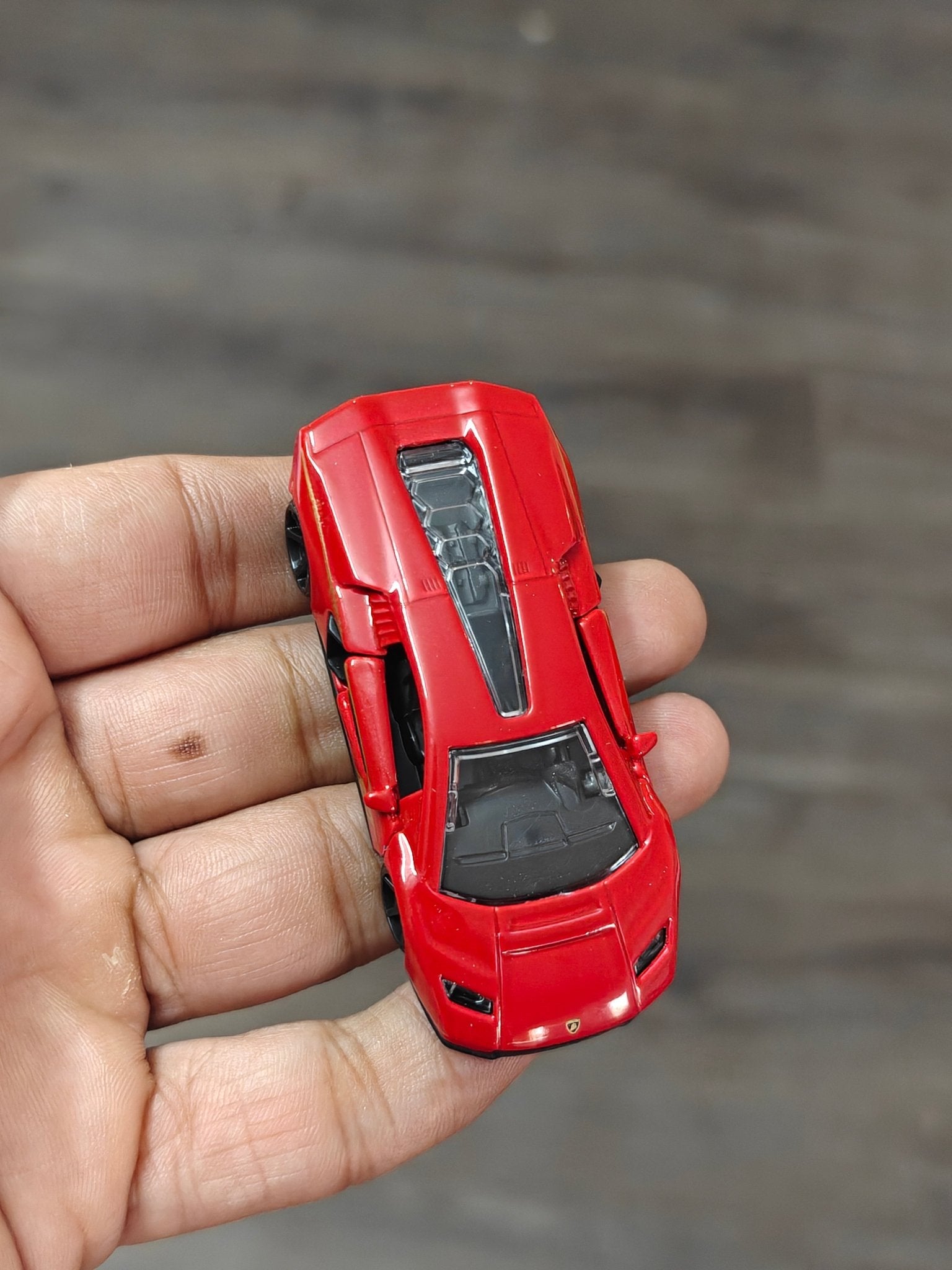 Majorette Lamborghini Countach LPI 800 - 4 - Red (Uncarded - New) - Kinder Logs