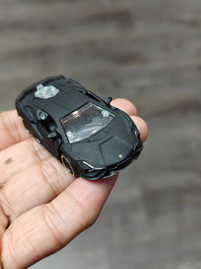 Majorette Lamborghini Sian FKP 37 Black Edition (Uncarded - New) - Kinder Logs
