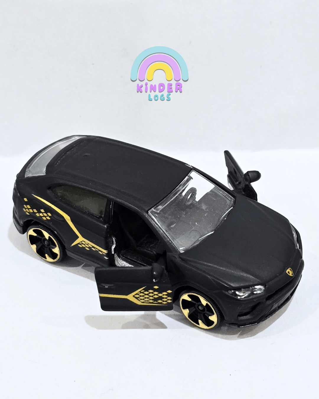 Majorette Lamborghini URUS - Black (Used Car) - Kinder Logs