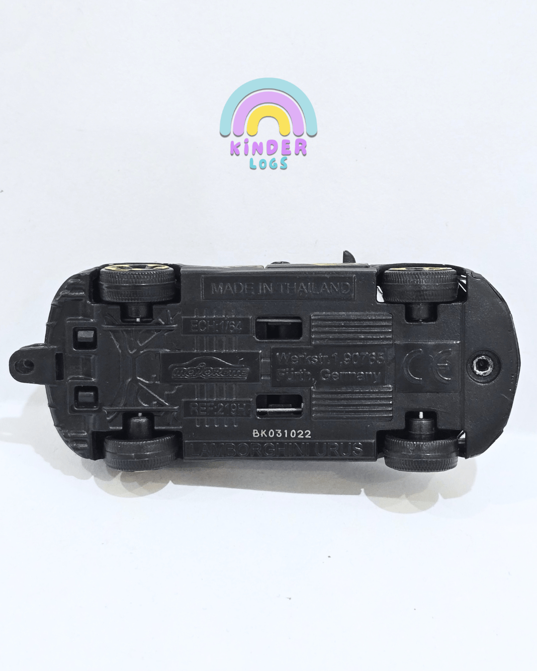 Majorette Lamborghini URUS - Black (Used Car) - Kinder Logs