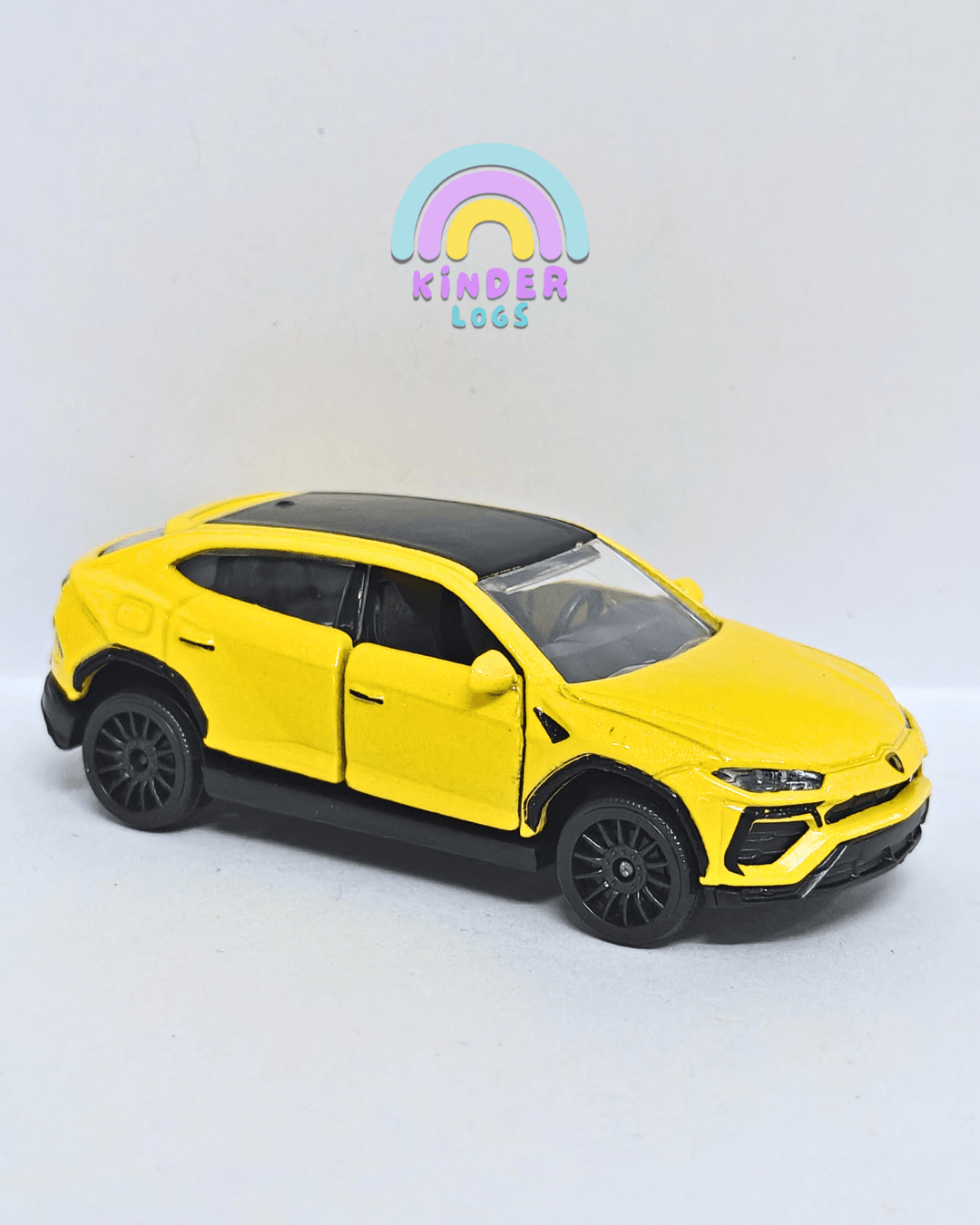Majorette Lamborghini Urus - Yellow (Uncarded - New) - Kinder Logs