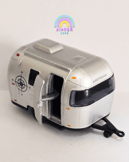Majorette Land Rover Defender 90 With Airstream Sport 16 (Uncarded) - Kinder Logs