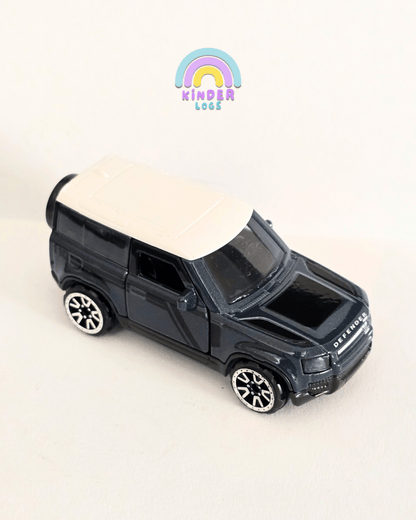 Majorette Land Rover Defender 90 With Airstream Sport 16 (Uncarded) - Kinder Logs