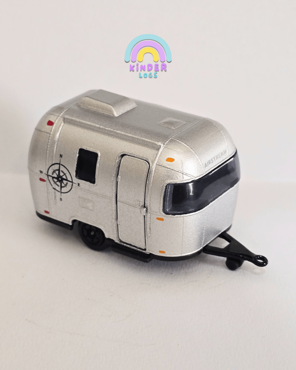 Majorette Land Rover Defender 90 With Airstream Sport 16 (Uncarded) - Kinder Logs