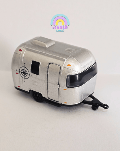 Majorette Land Rover Defender 90 With Airstream Sport 16 (Uncarded) - Kinder Logs