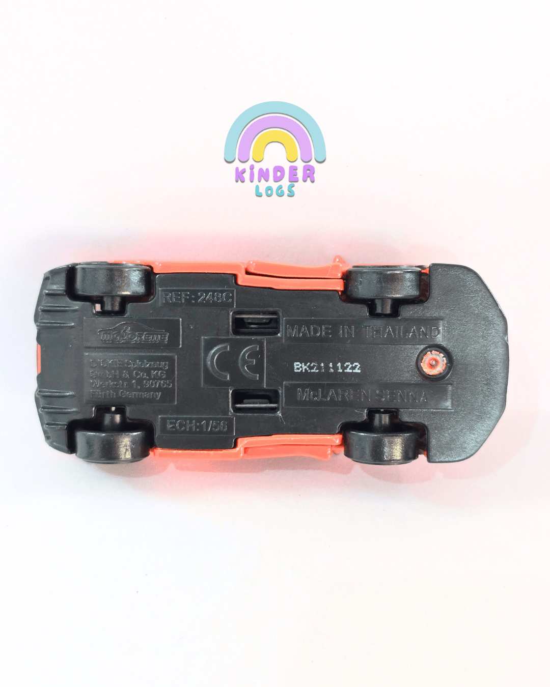 Majorette McLaren Senna - Orange (Used Car) - Kinder Logs