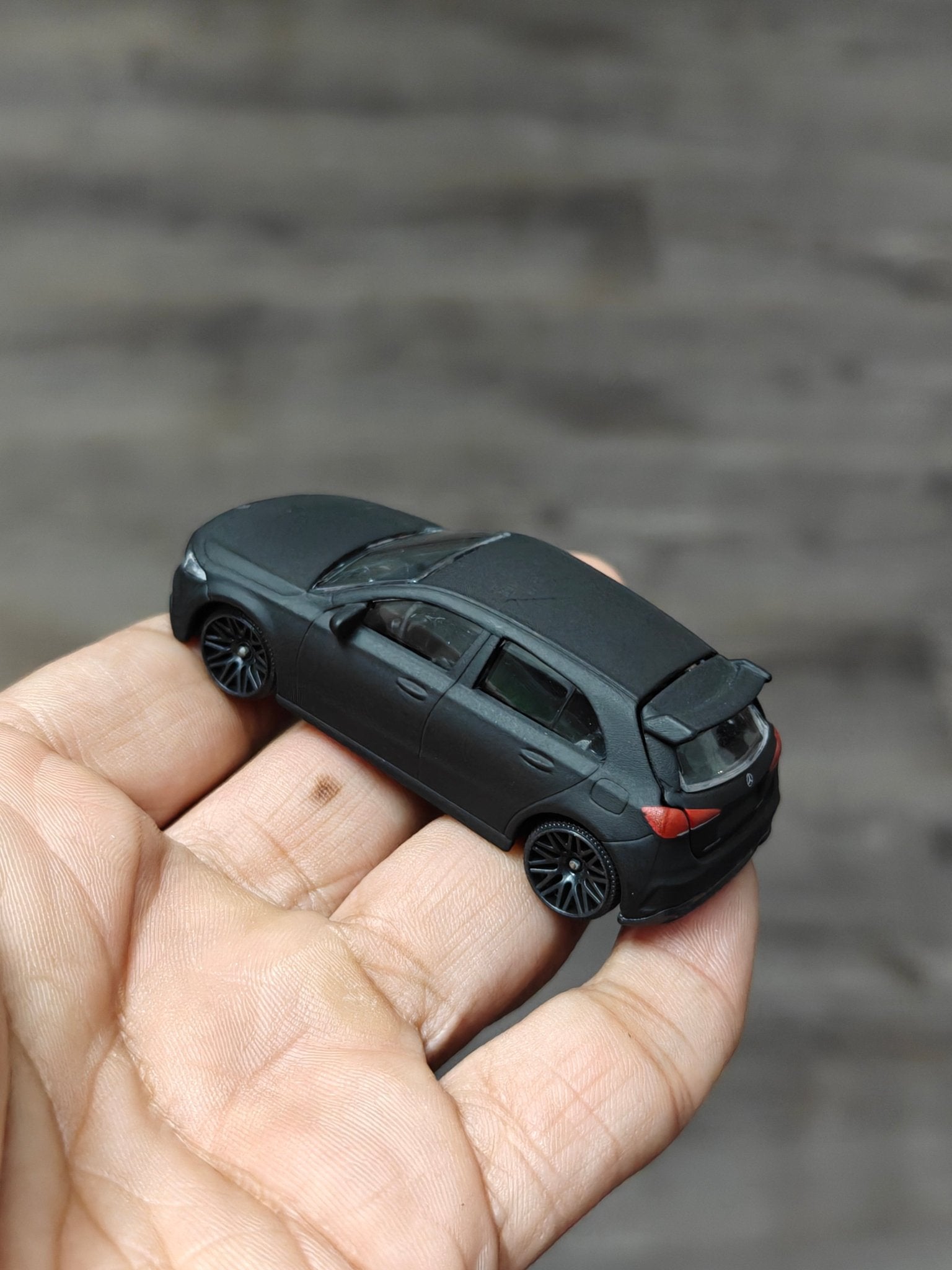 Majorette Mercedes - AMG A35 Black Edition (Uncarded - New) - Kinder Logs
