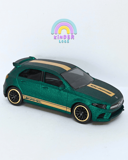 Majorette Mercedes - AMG A35 - Matte Green (Uncarded - New) - Kinder Logs