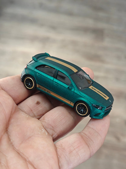 Majorette Mercedes - AMG A35 - Matte Green (Uncarded - New) - Kinder Logs