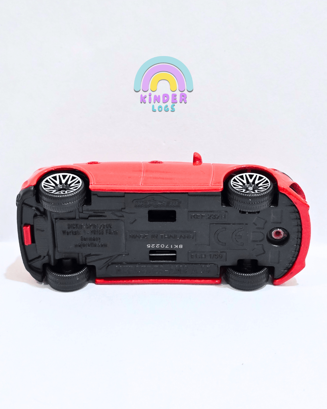 Majorette Mercedes - AMG A35 - Red (Uncarded - New) - Kinder Logs