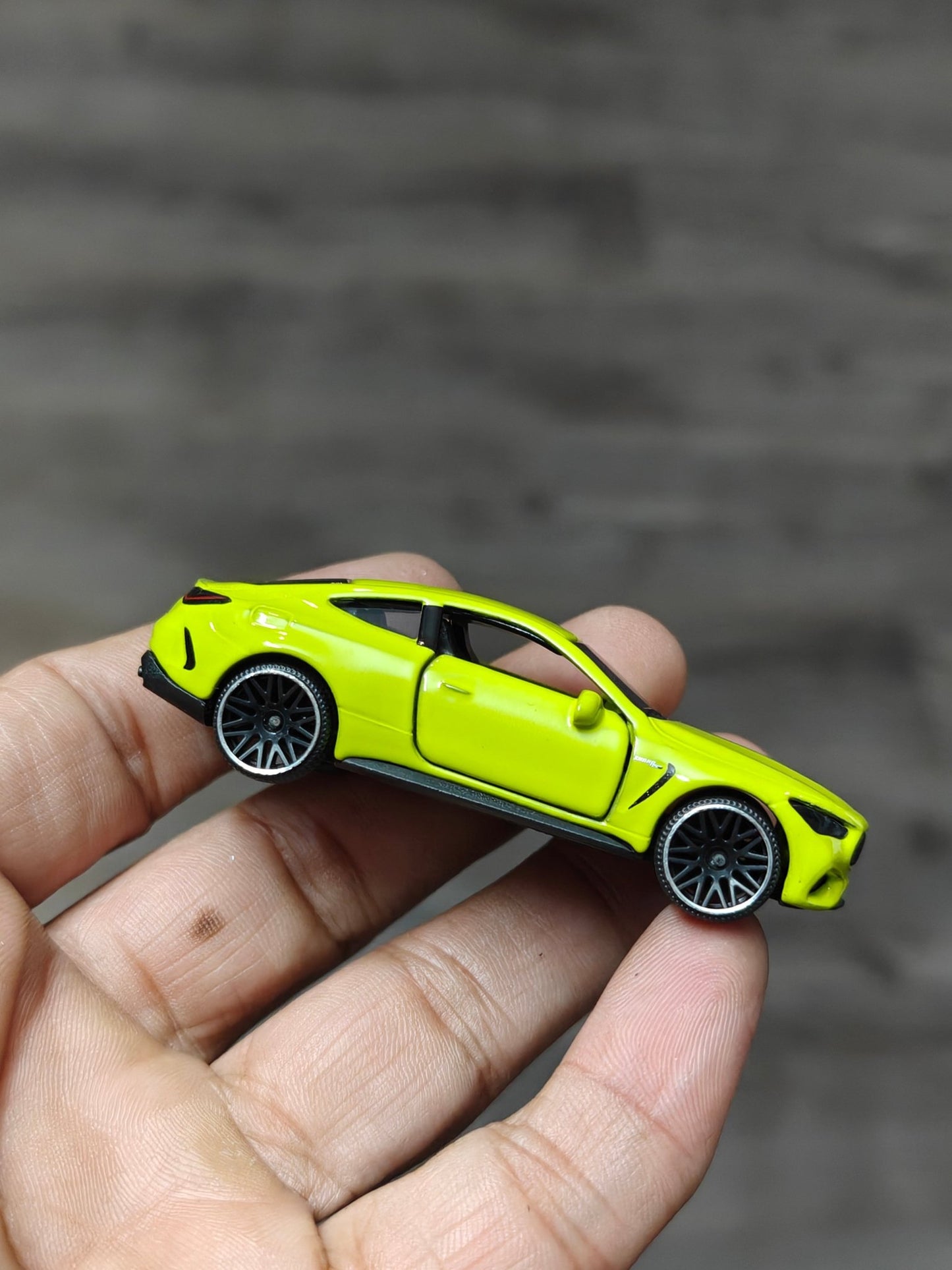 Majorette Mercedes - AMG CLE 63 - Neon Green (Uncarded - New) - Kinder Logs
