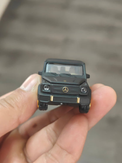 Majorette Mercedes - AMG G63 Matte Black With Gold Wheels (Uncarded - New) - Kinder Logs