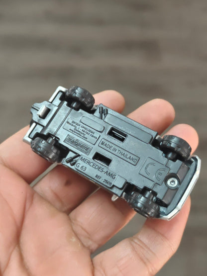 Majorette Mercedes - AMG G63 - Silver (Uncarded - New) - Kinder Logs